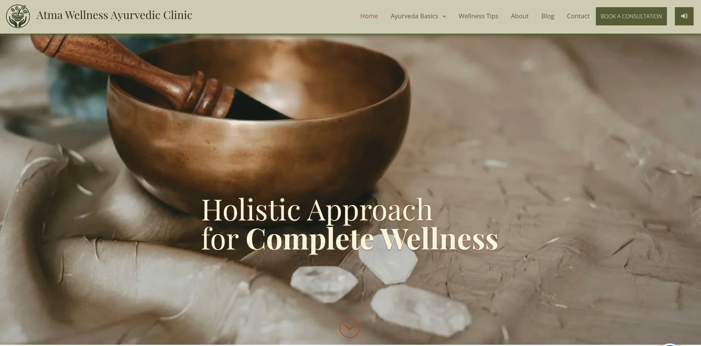 Atma Ayurveda Website