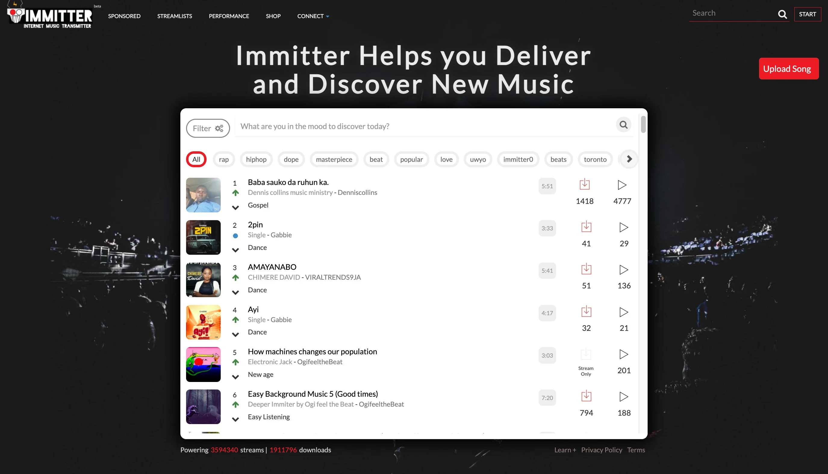 Immitter Preview